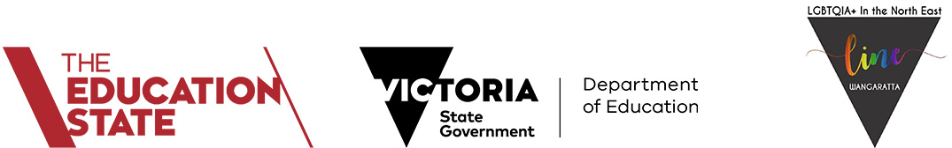LINE Wangaratta Childrens Week logo block